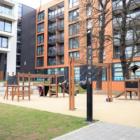 Apartament 3 Pokoje, Parking, Balkon - Gdansk Centrum المظهر الخارجي الصورة