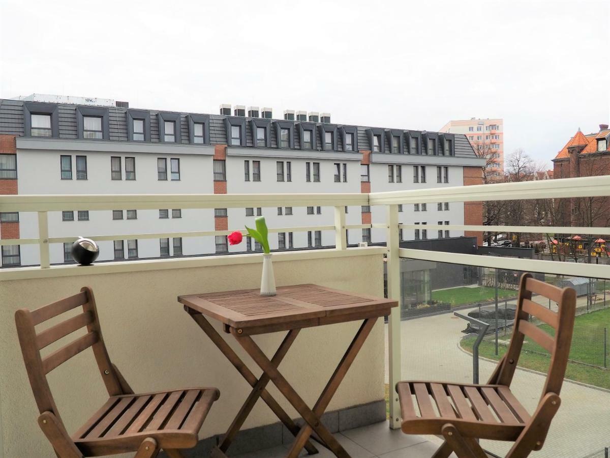 Apartament 3 Pokoje, Parking, Balkon - Gdansk Centrum المظهر الخارجي الصورة